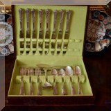 S02. State House sterling silver flatware set. Stately pattern. 